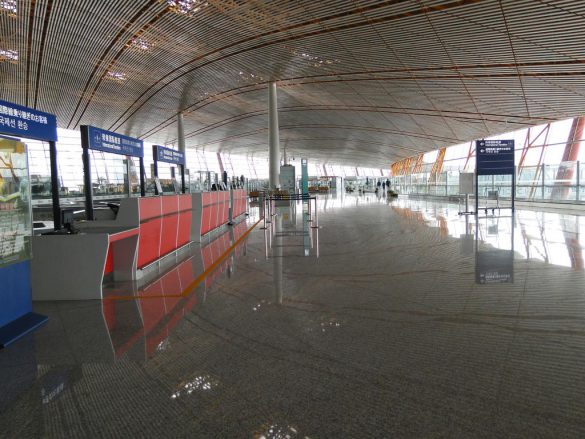 Второй этаж аэровокзала, Аэропорт Пекина, Китай