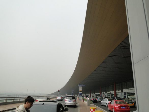Вход в аэропорт, Аэропорт Пекина, Китай