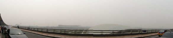 Вид от входа в аэропорт, Аэропорт Пекина, Китай