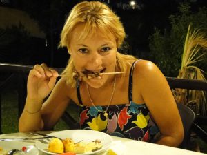 Ужин в Seker Resort, Турция